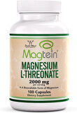 DOUBLE WOOD Magnesium(Magnezyum) L-Threonate (Magtein) 100 Caps (Uyku desteği + Bilişsek destek)