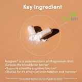 DOUBLE WOOD Magnesium(Magnezyum) L-Threonate (Magtein) 100 Caps (Uyku desteği + Bilişsek destek)