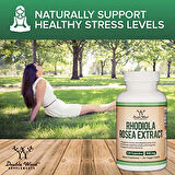Double Wood Rhodiola Rosea Extract 500mg 120 Vegan Capsul (Bilişsel Zihinsel destek)
