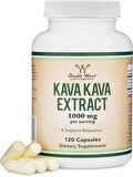 DOUBLE WOOD Kava Kava Extract 1000 Mg 120 Caps