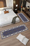 Otantik Desenli Makinede Yıkanabilir Salon Halısı Yatak Odası Halısı & Yolluk Modelleri