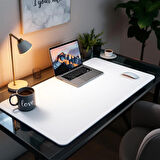 Özel Tasarım Desk Matı - Masa Örtüsü - 60 cm × 340 cm - Beyaz | Kişiselleştirilmiş Ofis Mat