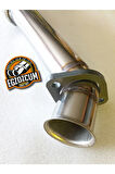 BMW E60 E90 163 HP N47 uyumlu downpipe