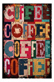 Coffee Kahve Ahşap Mdf Poster, Modern Duvar Dekoru, Sanatsal Poster, Ev Ofis, Cafe Duvar Süs
