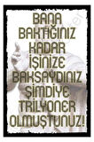 Slogan Retro Ahşap Mdf Poster, Modern Duvar Dekoru, Sanatsal Poster, Ev Ofis, Cafe Duvar Süs