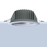 Sıva Altı COB LED 60 Watt Siyah 3000 Kelvin