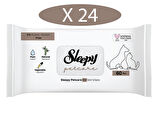 Sleepy Petcare Evcil Hayvan Islak Havlusu 60lı x 24 Adet (1440 Yaprak)