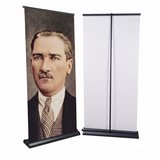 Atatürk Poster Baskılı Pro Roll Up Banner 85x200cm No:2
