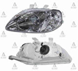 Depo 2171127LLDE Ön Far Sol Honda Civic Sedan-Hb 99-01 33151S04B03