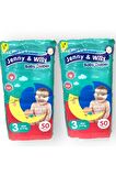Bebek Bezi Vegan 3 Beden 5-9 Kg Avantaj Paket 100 Adet