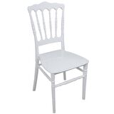 Mandella Silver Sandalye Napolyon (2 adet) BEYAZ