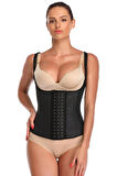 Dr.Fitto Latex Çelik Balenli Kopçalı Vücut Şekillendirici Askılı Tip Korse Dr301