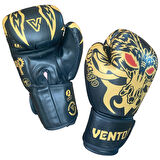 Vento Drago Boks ve Kick-Boks Eldiveni Siyah
