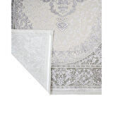 Artemis Halı Dream 09406B Krem Gri Klasik Bambu Halı