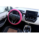 Silikon Direksiyon Kılıfı Pembe