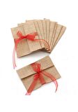 JÜT ZARF 14 X 19 CM (2 ADET) KIRMIZI KURDELELİ