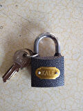 KALE SİYAH ASMA KİLİT 38 MM