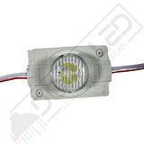 24 Volt Gün Işığı 1,5 Watt Tekli Lensli 3030 Reklamcı Modül IP65 (10 Adet)