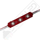 12 Volt Kırmızı 1,5 Watt 3 lü Lensli 2835 Reklamcı Modül (10 Adet)