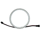  WS2812B Matrix Dijital Yuvarlak Pixel Led 45 Led Halka ARGB Magic Led Ayrı Ayrı Adresli Matrix Ekran 5V Dış Çap 120mm İç Çap 100mm