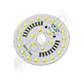 12Volt 10Watt Smd 5630 Ledli Led Modül Beyaz 10mm Delik Çaplı 12V 10W Avize Ledi 56mm(3 Adet)