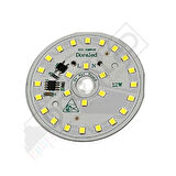 220Volt 12Watt Smd 5630 Ledli Led Modül Beyaz 10mm Delik Çaplı 220V 12W Avize Ledi 60mm(3 Adet)