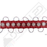 12 Volt Kırmzı1,5 Watt Tekli Lensli 3030 Reklamcı Modül IP65 (10 Adet)