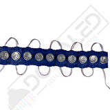 12 Volt Mavi 1,5 Watt Tekli Lensli 3030 Reklamcı Modül IP65 (10 Adet)