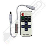 RF Uzaktan Kumandalı Şerit Led Dimmer LED Işık Kontrolü 12V/24V