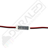 5-24 Volt 3 Tuşlu Mini Dimmer Flaşör Led Animasyon Devresi