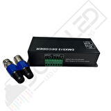 DMX 512 Decoder 4 Kanal RGBW Denetleyici Dijital Ayarlı DMX 512 Led Kontrol 4x8 Amper