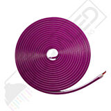 12 Volt 6x12mm Mor Esnek Neon Led 5 Metre (2.5 cm'de Kesilebilir.)