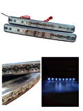Gündüz Ledi 8 Ledli Sis Farı Beyaz 12V