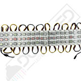 12 Volt 3 Watt Üçlü RGB Modül (10 Adet)