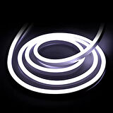 12x12mm 2700K Gün Işıgı 12 Volt Flat Mobilya Neon Led 2,5Cm de Bir kesilebilir - Mobilya Gömme Düz Neon 12V