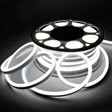 12x12mm 2700K Gün Işıgı 12 Volt Flat Mobilya Neon Led 2,5Cm de Bir kesilebilir - Mobilya Gömme Düz Neon 12V
