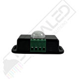 12V 24V DC Hareket Sensörü Pır Dedektör Hareket Sensörlü