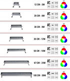 Wall Washer Duvar Boyama Led Aydınlatma Beyaz 6000-6500K 150CM 54W