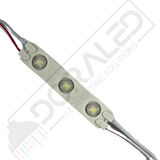1,2 Watt 3lü Lensli Beyaz Led Modül 2835 Reklamcı Modül 10 Adet