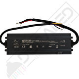 12 Volt 12,5 Amper IP67 Su Geçirmez Dış Cephe Led Adaptör 150 Watt