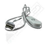 100 cm Touch-Dokunmatik Dimmer + On Off USB Erkek Kablo 2 Amper Ucu Açık Beyaz USB Kablo