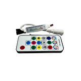 SP104E WS2811-WS2812 Volt ARGB Müzikli Pixel Kontrol Devresi RF Kumandalı Magic Led