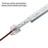 24 Volt BANTLI 5730 24 V Led Bar Alüminyum Çubuk Led 72 Ledli Beyaz 6000-6500K