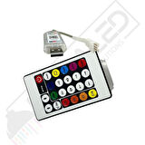 WS2812B Bluetooth Kontrollü + kumandalı Pixel Led Kontrol Kumandası 5V
