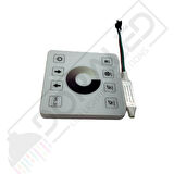 Duvar Tipi Tek Renk Pixel Şerit Kontrol 12-24 Volt