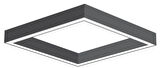  KARE LİNEER AYDINLATMA ARMATÜR Siyah - Beyaz 6000-6500K - Çap : 60x60cm (2,4m) - 76W - 9,880Lm