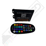 Bluetooth Kontrollü + Kumandalı  RGBW Led Kontrol Kumandası 5-24V 30A