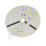 12Volt 18Watt Smd 5630 Ledli Led Modül 10mm Delik Çaplı Gün Işığı 12V 18W Avize Ledi 88mm