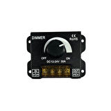 Manuel Led Dimmer 30 Amper (Led Kısıcı, Arttırıcı)