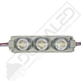 24 Volt  Gün Işığı Watt 3 lü Lensli 3030 Reklamcı Modül (10 Adet)